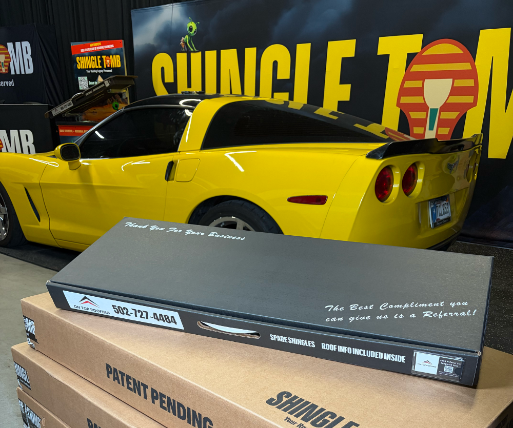 Shingle Tomb with Corvette